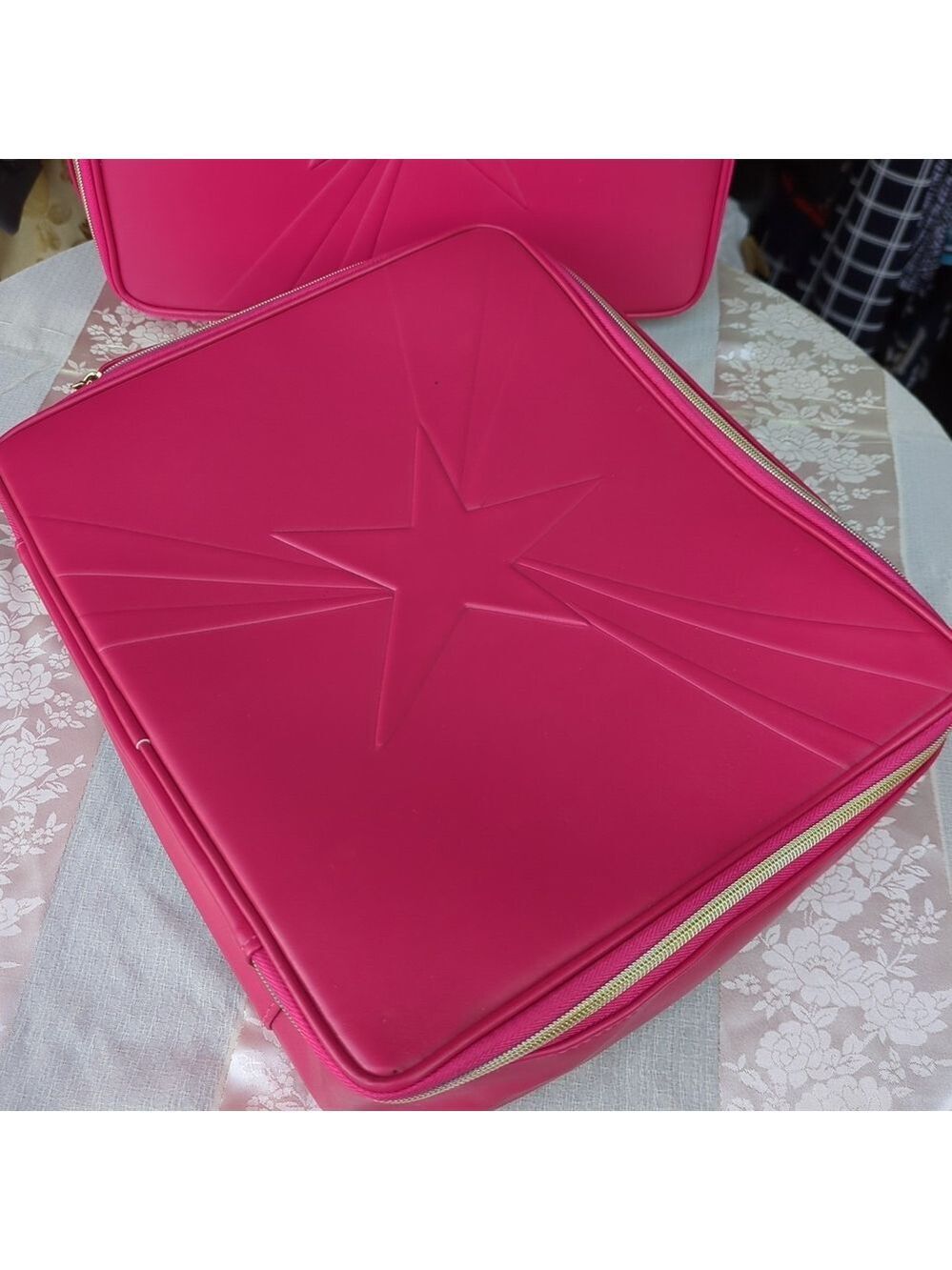 Lancome Paris Pink Travel Carrying Case 10x12x3